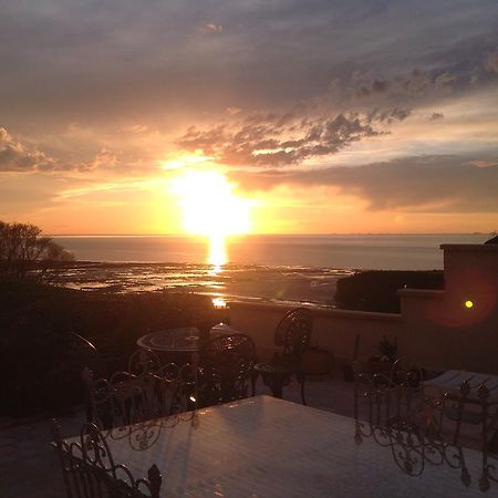 Appartement terrasse face mer Villerville Exterior foto