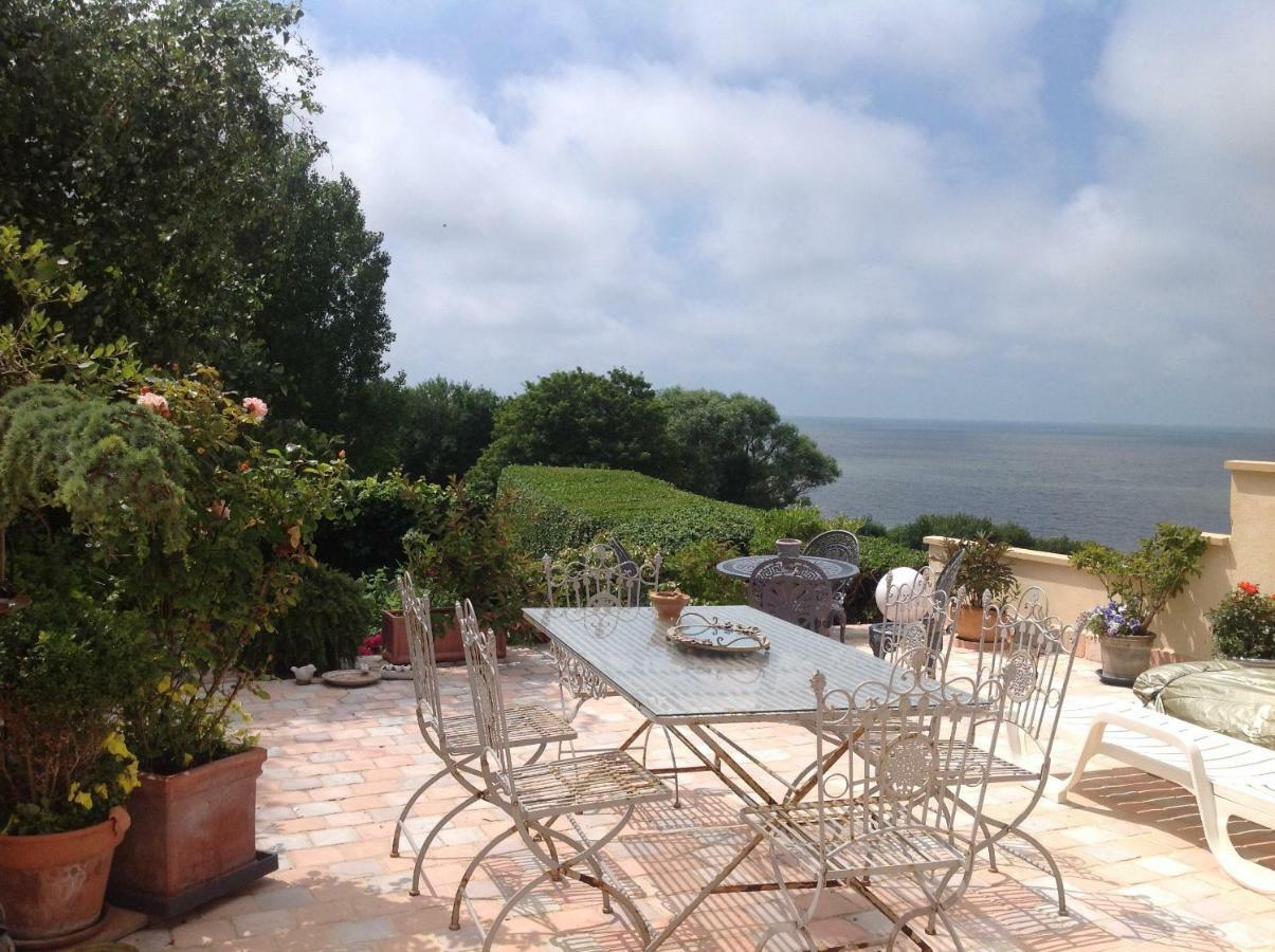 Appartement terrasse face mer Villerville Exterior foto
